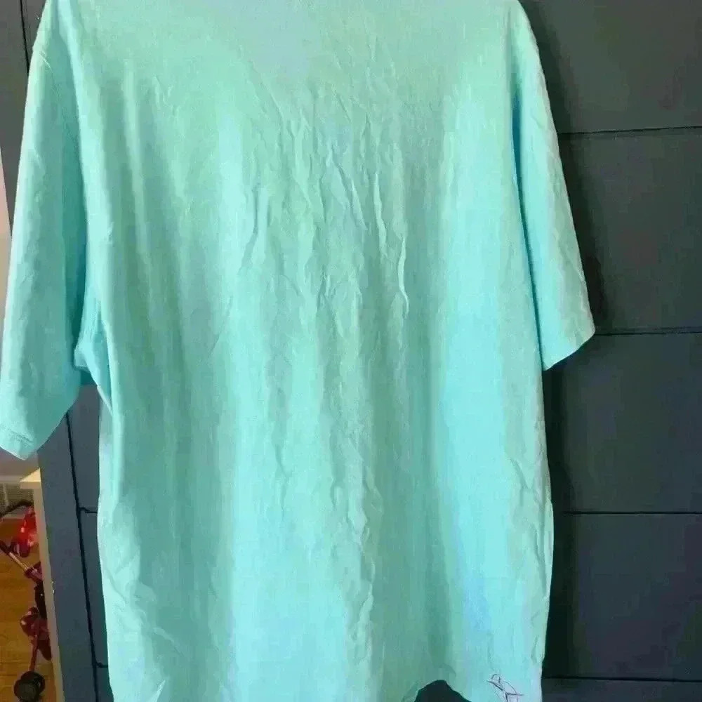 B draddy teal blue golf polo xl - Picture 3 of 3